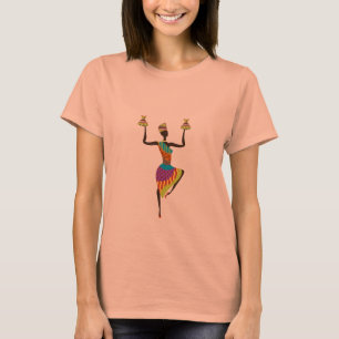 T-shirt Art tribal des femmes africaines