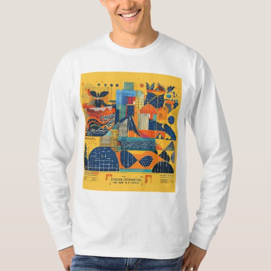 T-shirt Art unique (Devant)
