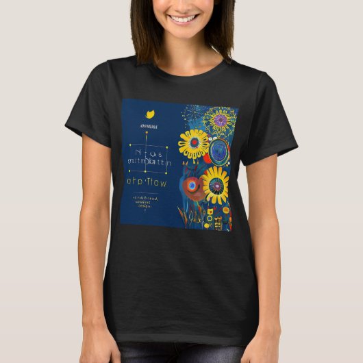 T-shirt Art unique (Devant)
