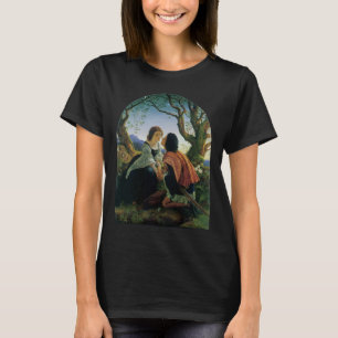 T-shirt Art vintage, Amants au crépuscule, Sir Joseph Noel