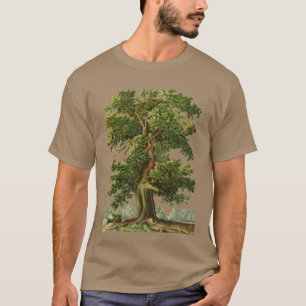 T-shirt Art vintage du chêne