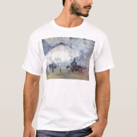 Art vintage populaire de station de train de