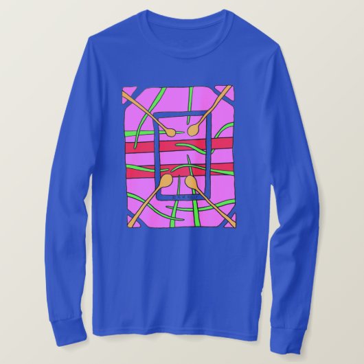 T-shirt Art wearable abstrait - (Design devant)