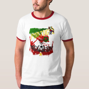 T-shirt Arte E Futebol Português - le "Portugal Allez "