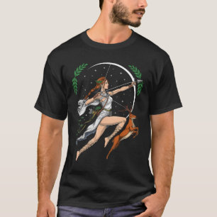 T-shirt Artémis Déesse Grecque De La Chasse Grèce Ancienne