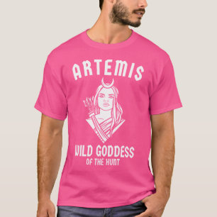 T-shirt Artémis Déesse Sauvage Chasse Mythologie Grecque A