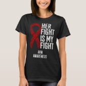 T-shirt Arteriovenous Malformation Her Fight Is My Fight A (Devant)