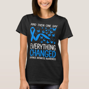 T-shirt Arthrite juvénile Arthrite ribbon Arthrite Awaren