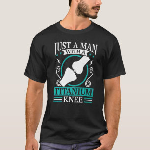 T-shirt Arthrose du genou en Titane artificiel Hommes Phys