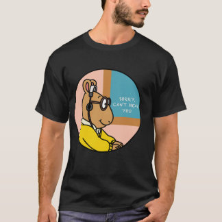 T-shirt Arthur Meme Arthur Headphones meme