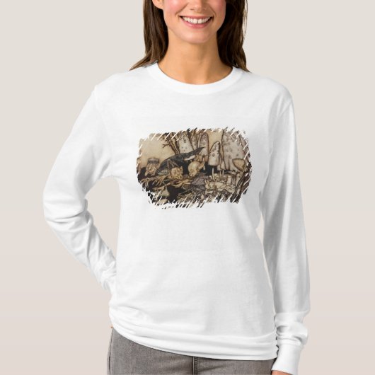 T-shirt Arthur Rackham | Peter Pan dans des jardins de (Devant)