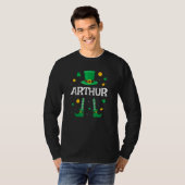 T-shirt Arthur Saint Patrick S Day Leprechaun Costume Ar (Devant entier)