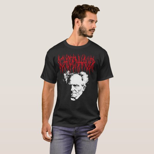 T-shirt Arthur Schopenhauer (Devant entier)