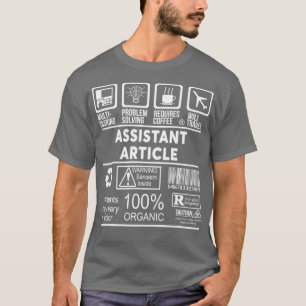 T-SHIRT ARTICLE ADJOINT NICE DESIGN 2017 2