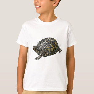 T-shirt Articles coordonnés orientaux de tortue de boîte