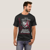 T-shirt Articles de sensibilisation aux cellules de faucil (Devant entier)