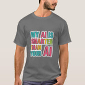 T-shirt Artificial intelligence tee (Devant)