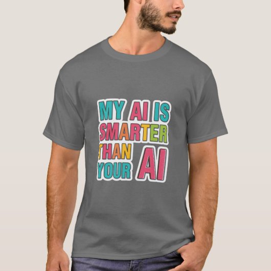 T-shirt Artificial intelligence tee  (Devant)