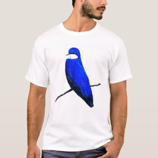 T-shirt Artisan Arbre Bleu Arbre Aiguille