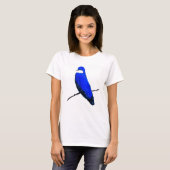 T-shirt Artisan Arbre Bleu Arbre Aiguille (Devant entier)