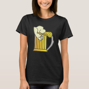 T-shirt Artisanat de brasserie de brasserie Retro Graphic