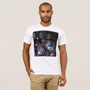 T-shirt Artisanat Gourd Lanternes turques Acrylique Art
