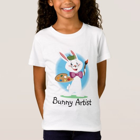 T-Shirt Artiste artistique Bunny (Devant)