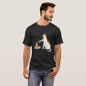 T-shirt Artiste céramiste potière chat potière drôle pour  (Devant entier)