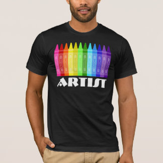 T-shirt Artiste Crayon