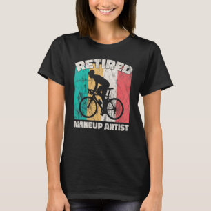 T-shirt Artiste de maquillage retraité