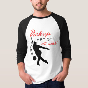 T-shirt Artiste de Ramassage au Bowling au Travail Amusant