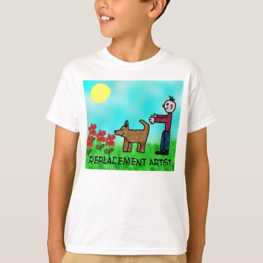 T-shirt Artiste de remplacement (Devant)