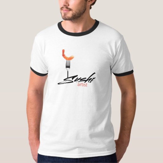 T-shirt Artiste de sushi (Devant)