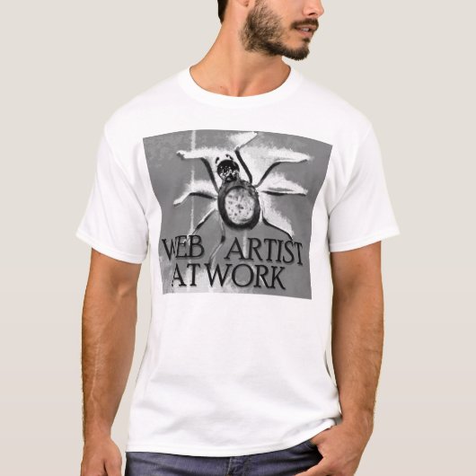 T-shirt Artiste de Web (Devant)