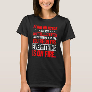 T-shirt Artiste Interprète Comédien Personnalité Du Specta
