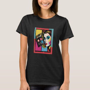 T-shirt Artiste Maquillage Cool Kit Maquillage Pop Maman