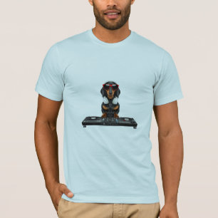 T-shirt Artiste musicale de chien.