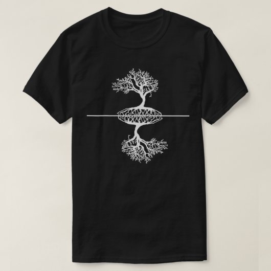 T-shirt Artiste Réflexion Arbre de Vie (Design devant)