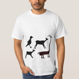 T-shirt Artistes anciens - Animaux préhistoriques