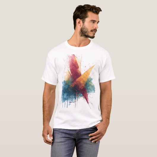 T-shirt Artistic Abstract (Devant entier)