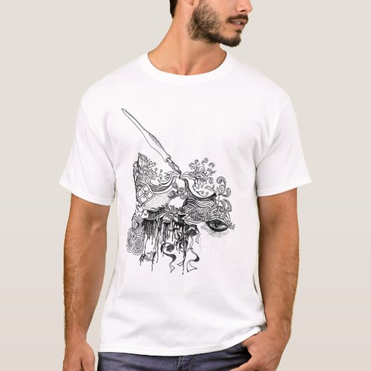 T-shirt artistique (Devant)