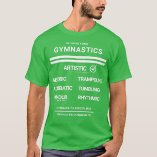 T-shirt ARTISTIQUE Choisissez votre gymnastique