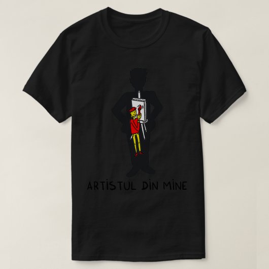 T-shirt artistul din mine (Design devant)