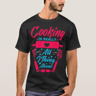 T-shirt Arts culinaires Cuisine Cuisine Chef Cuisine Cuisi