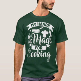T-shirt arts culinaires cuisine cuisine chef cuisinier cou