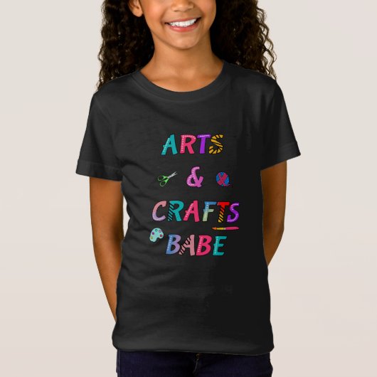 T-Shirt Arts et artisanat Babe (Devant)