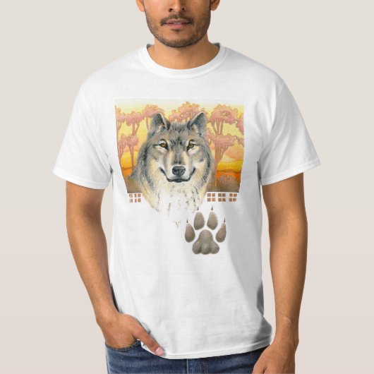 T-shirt Arts et loup de métiers (Devant)