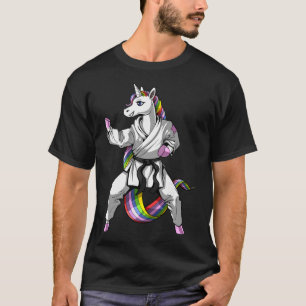 T-shirt Arts martiaux de karaté ninja licorne Judo Kickbox