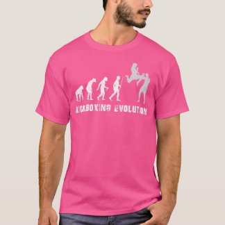 T-shirt Arts martiaux Évolution humaine Kickboxing Thérapi