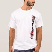 T-shirt Arts martiaux mixtes verticaux (Devant)